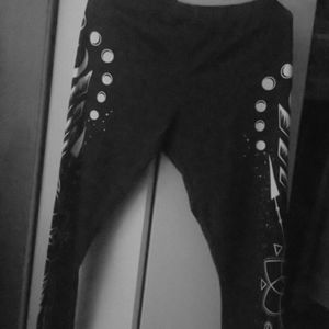 Black Sheer Leggings